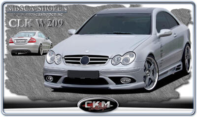 CLK - W209 02- - 2. Rieger Sport Kit till Coupe & Cabrio
