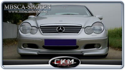 C-Klass - C203 Sport coupe - 1. Rieger Sport front spoiler till Sport Coupe