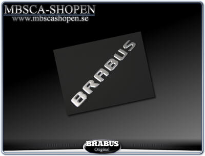 Brabus orginal emblem  Baklucka
