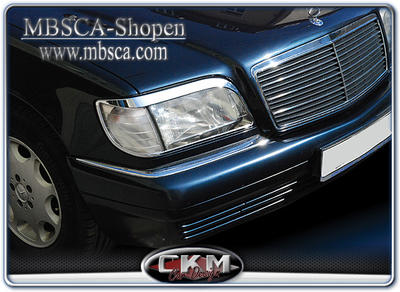 S-Klass - W140 92-98 - Kromramar framlysen2 st