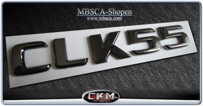 Emblem - SMOKE CLK55 Emblem Baklucka