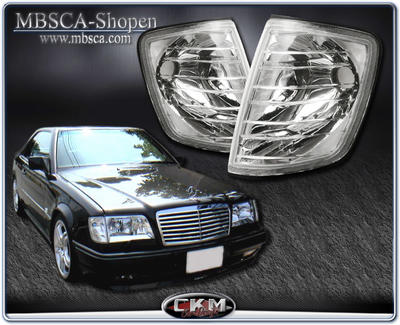 E-Klass - W124 86-95 - Klarglasblinkers 2st