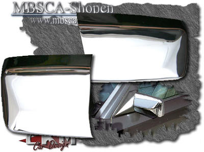 E-Klass - W124 86-95 - Spegelkåpa i krom 2 st