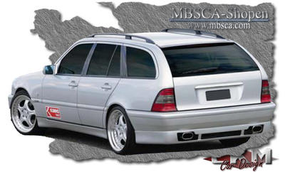 C-Klass - W202 94-00 - 6. Rieger bak spoiler kombi.