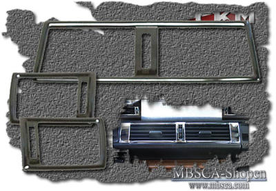 C-Klass - W202 94-00 - Kromramar W202 fläktutblås 3st