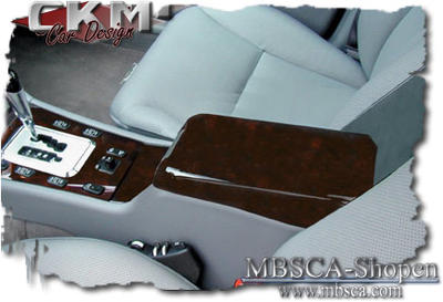 E-Klass - W210 96-01 - Ädelträ armstöd .