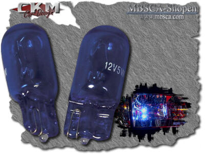 Parkerings ljus Xenon look 5W till klarglas kit.