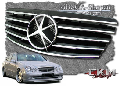 E-Klass - W211 02-08 - Avantgarde sport grill med MB org stjärna