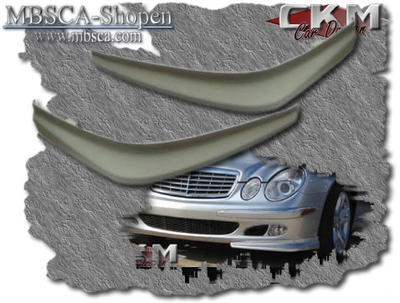 E-Klass - W211 02-08 - 6. CKM 2 delad Front spoiler