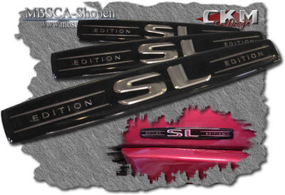SL Roadster - R129 89-01 - Emblem SL "Edition" 1st MB Orginal