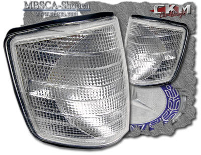 E-Klass - W123  -85 - Blinkers fram vita 2st
