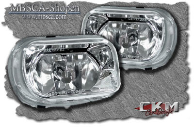 C-Klass - W203 01-06 - Klarglas Dimljus. 2st
