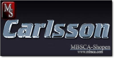 Carlsson Emblem baklucka.
