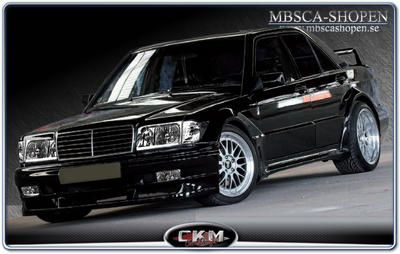 C-Klass - W201 83-93 - 1. Rieger Evo 3 kit komplett.