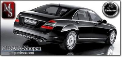 S-Klass - W221 06- - 3. Carlsson Bakspoiler.