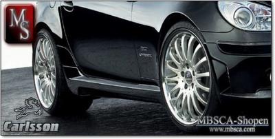 SLK - R171 04- - Carlsson sidokljolar. 2 st