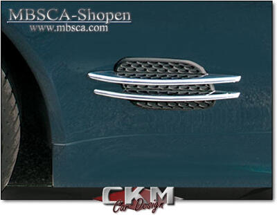 SLK - R171 04- - Sport gälar för framskärm. Ytmonterade 2 st.