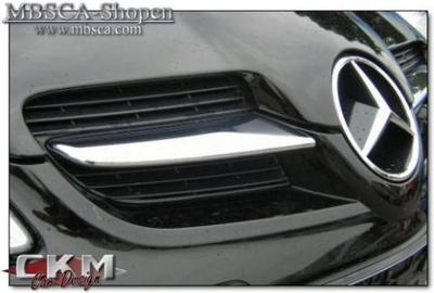 SLK - R171 04- - Kromribbor till grill! MB Orginal.