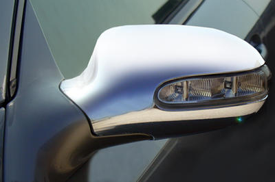 SL Roadster - R230 02- - Kromade spegelskal. 2st