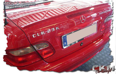 CLK - W208 97-01 - Bakluckeläpp W208