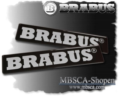 BRABUS - Tillbehör - BRABUS Nummer skyllt