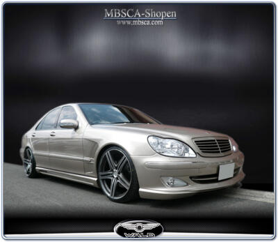 S-Klass - W220 99-05 - 1a..Wald kit EXECUTIVE LINE W221 look.