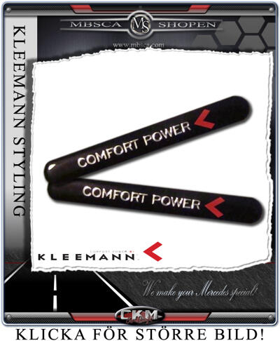 KLEEMANN - Tillbehör - Kleemann emblem "Comfort Power" 2st