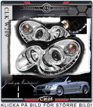 Klarglas framlysen "Devil Eyes" LED dagljus 2st