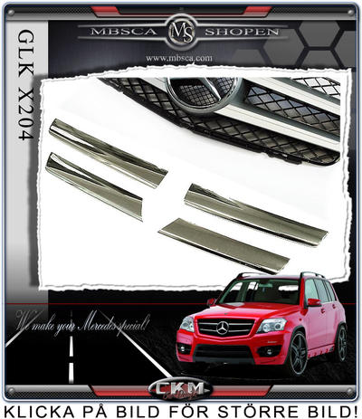 GLK - X204 - Kromliste till grill 4st