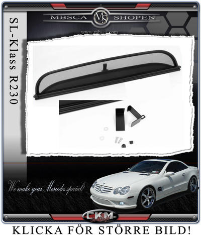 SL Roadster - R230 02- - Vindskydd CKM