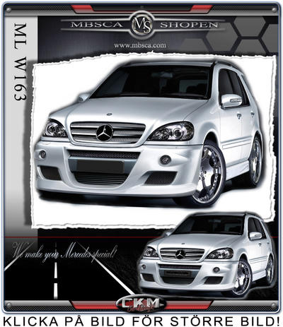 ML-Klass - W163 97-04 - 1. CKM Styling Front