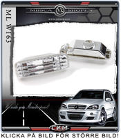 Klarglas sidoblinkers 2st