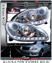 Klarglas facelift framlysen DEVIL EYES 2st