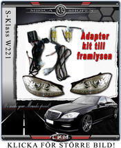 Facelift klarglas framlysen adapterkit