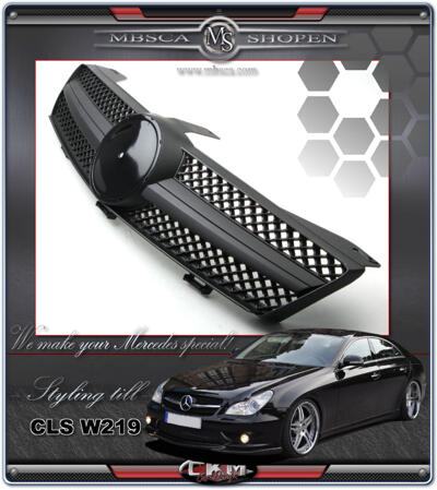 CLS - W219 06- - Grill sport svart MATT