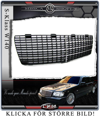 S-Klass - W140 92-98 - Avant standard grill