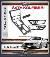 Kolfiber inredning 4st MB Original