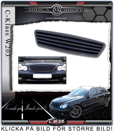 C-Klass - W203 01-06 - Avantgrill sport 5 utan  stjärna