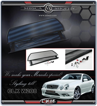 E-Klass - W124 86-95 - Vindskydd CKM