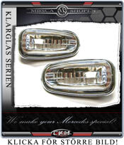Klarglas Sidoblinkers Facelift 2 st