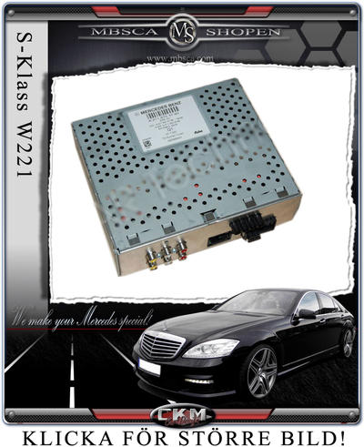 S-Klass - W221 06- - Digital TV Tuner MB Original