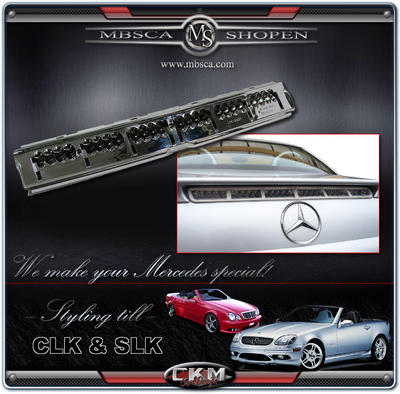 SLK - R170 97-03 - Klarglas tredje bromsljus LED Klar