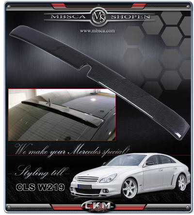 CLS - W219 06- - 4c. Kolfiber takvinge .