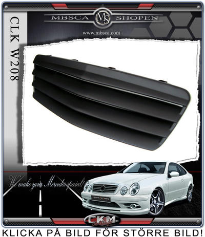 CLK - W208 97-01 - Avantgrill sport 4 utan  stjärna