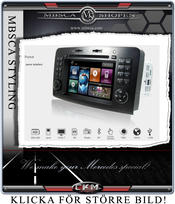 C2. Comand Facelifting Produkt enhet i "MB LOOK" DVD NAVI Bluetooth mm..