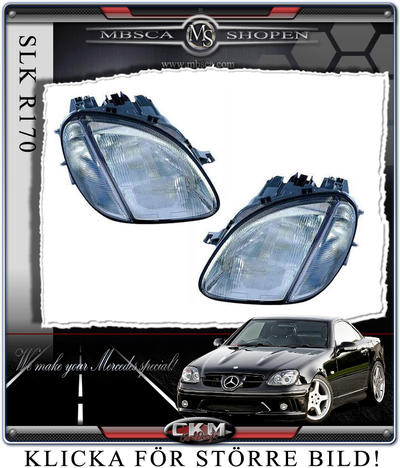 SLK - R170 97-03 - Standard framlycktor 1 st ink blinkers