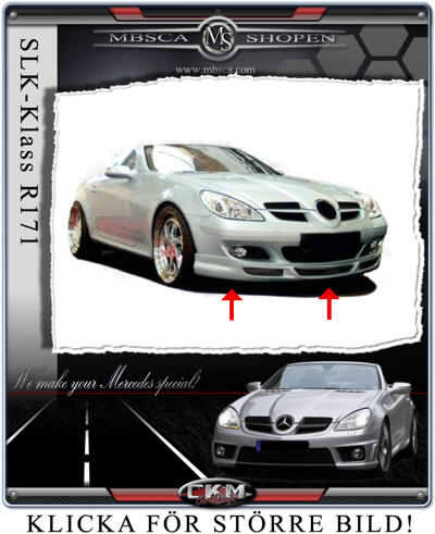 SLK - R171 04- - 3. CKM front spoiler
