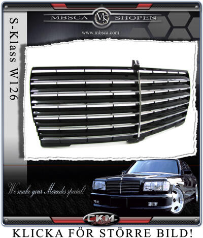 S-Klass - W126 81-91 - Avantgardegrill