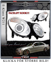 Klarglas framlysen NYA FINA lysen!! FACELIFT!