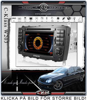 C4. Facelifting Produkt Comand enhet i "MB LOOK" DVD NAVI Bluetooth Touch Screen mm..